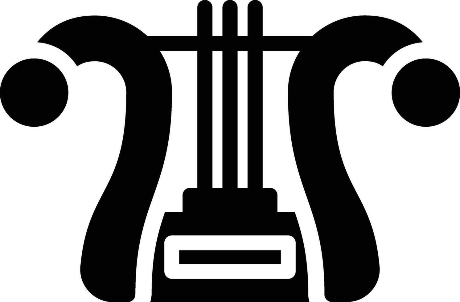 Lyre Vector Icon
