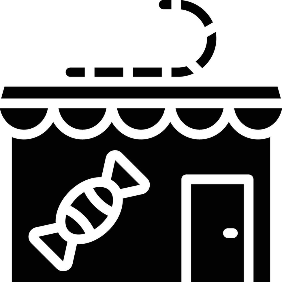 Candy Shop Vector Icon