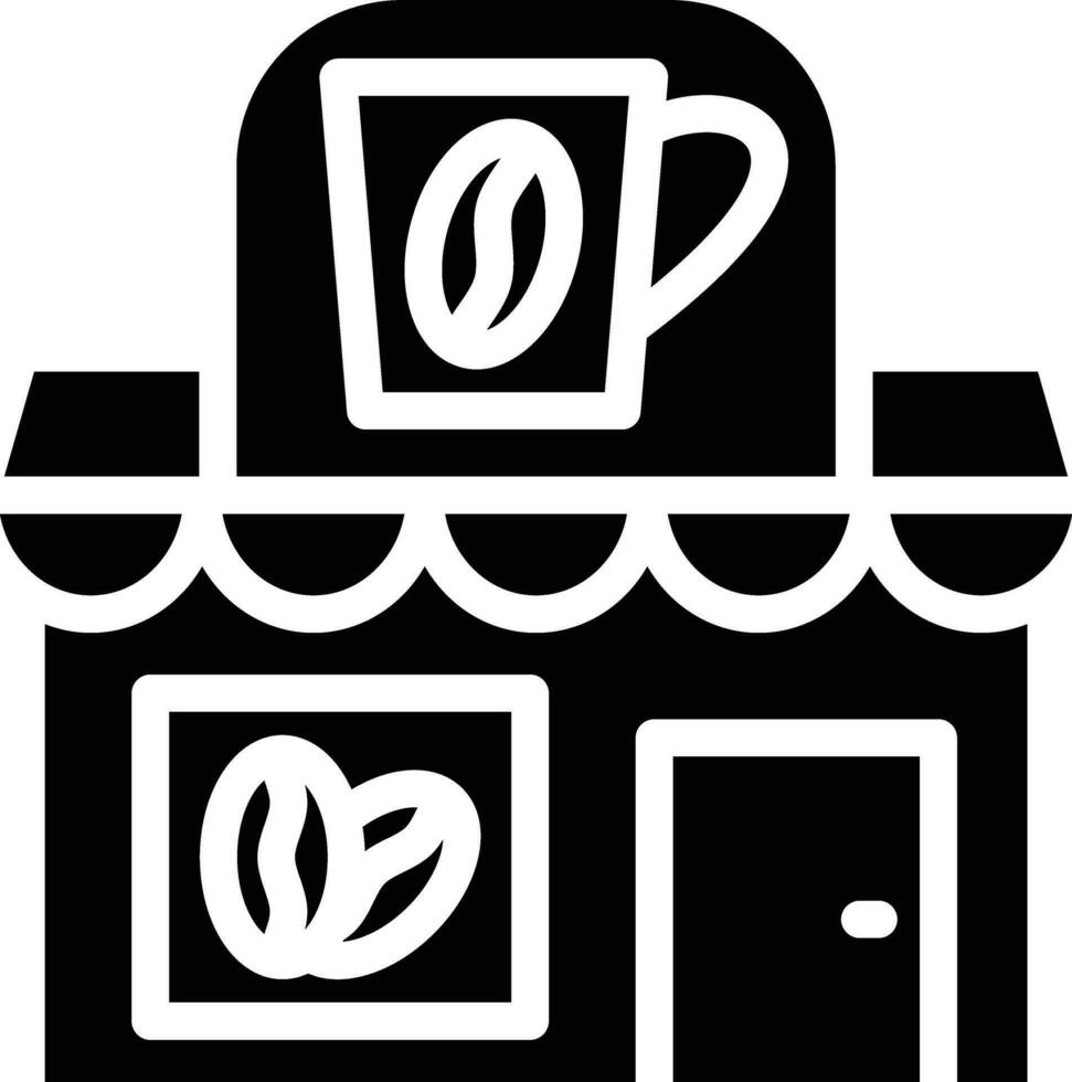 Coffee Shop Vector Icon