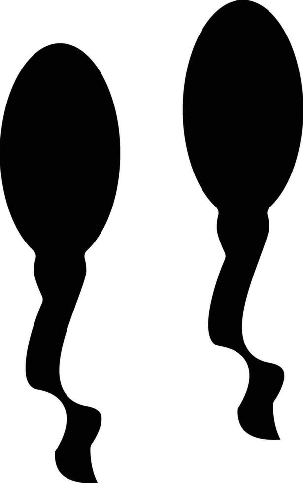 esperma vector icono