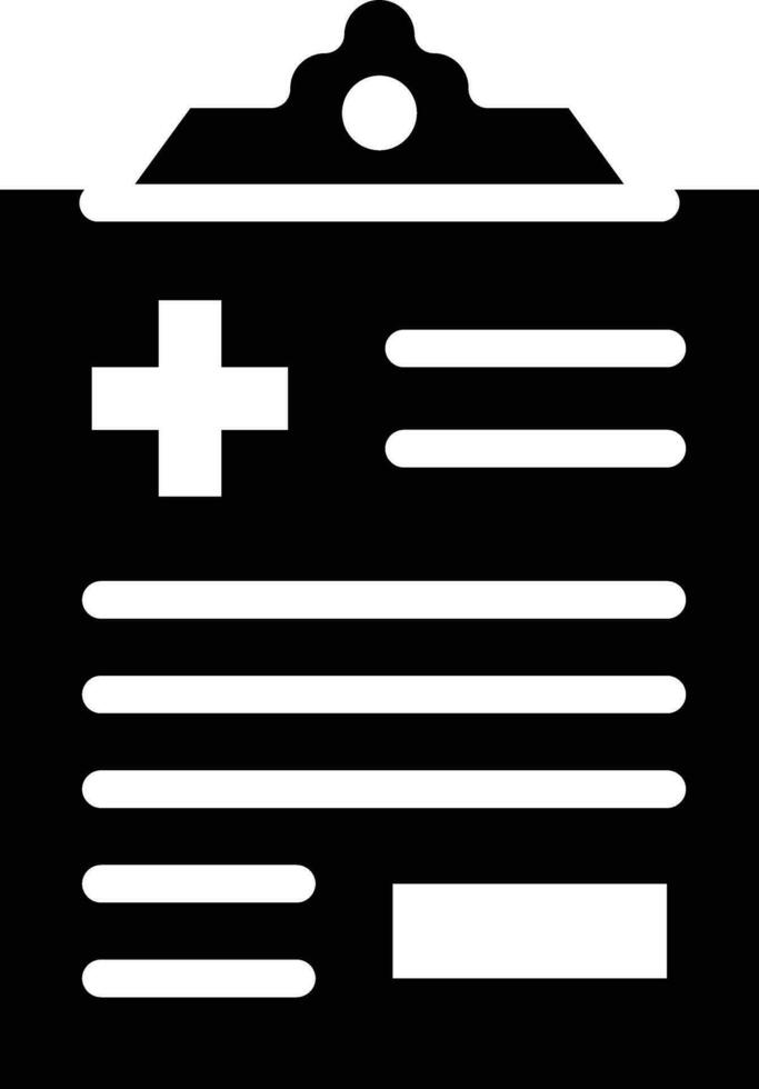 Medical Report Vector Icon