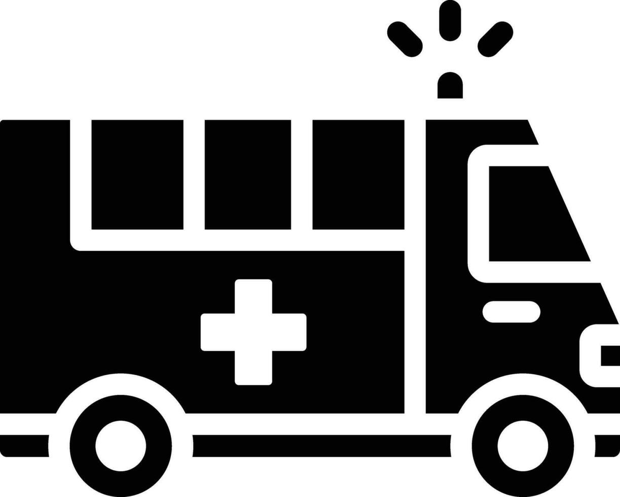 Ambulance Vector Icon