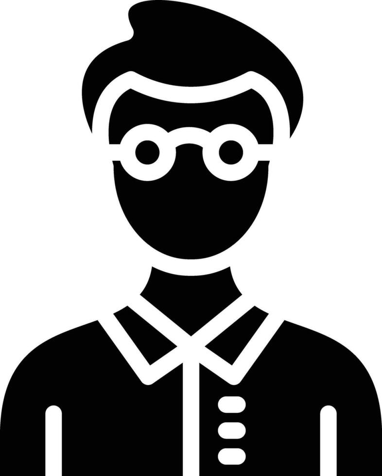 Male Professor Vector Icon