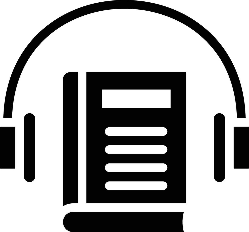 Audio Book Vector Icon
