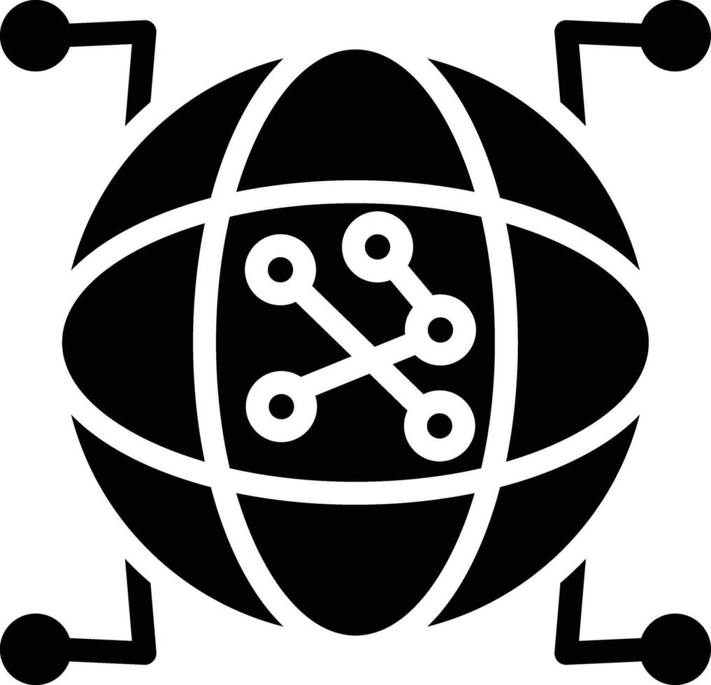 Global Infrastructure Vector Icon
