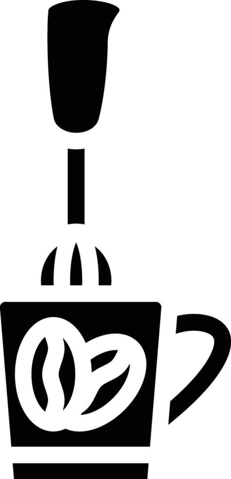 café mezcla vector icono