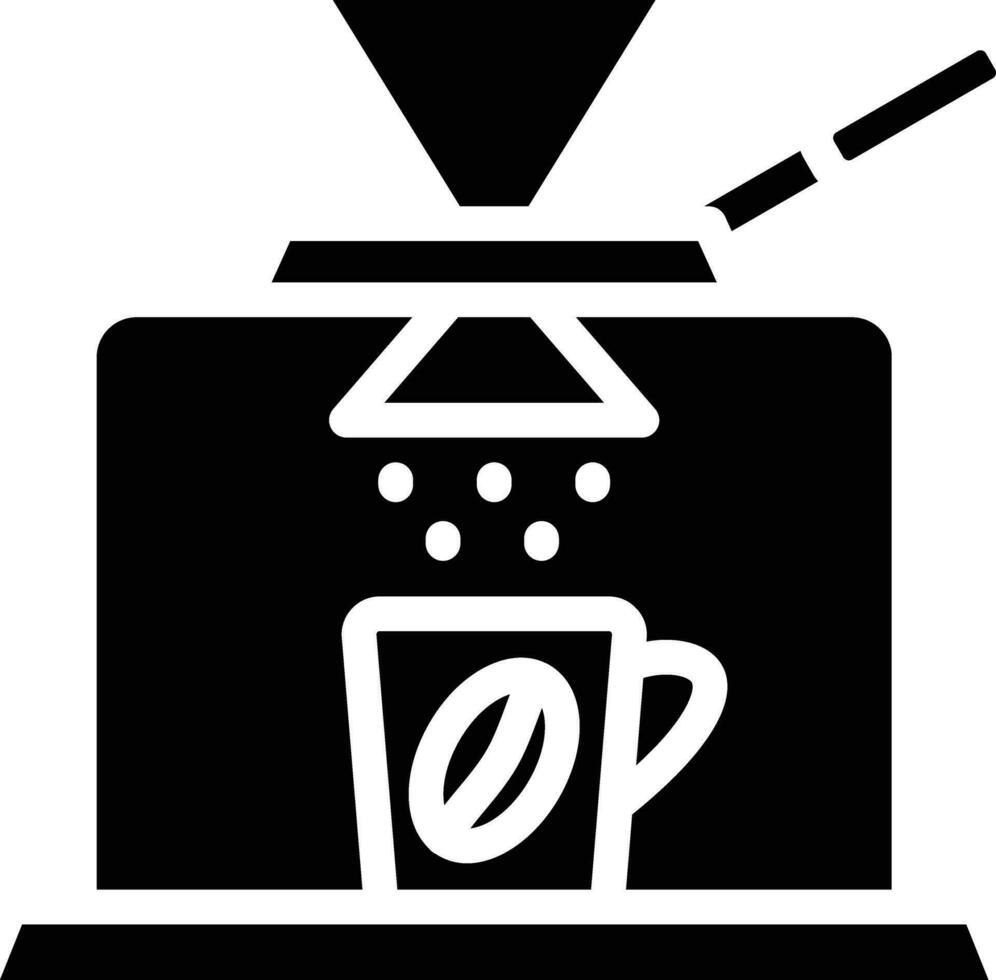 café gotero vector icono