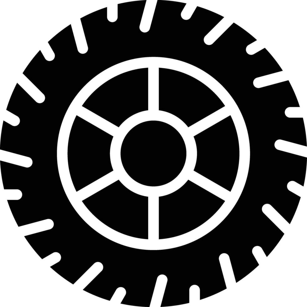 Tire Vector Icon