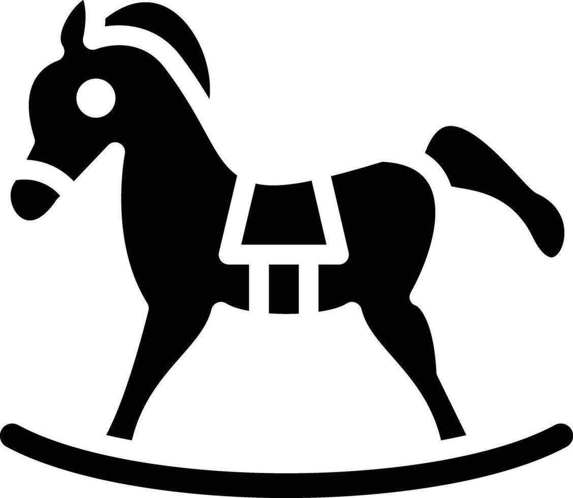 Toy Horse Vector Icon