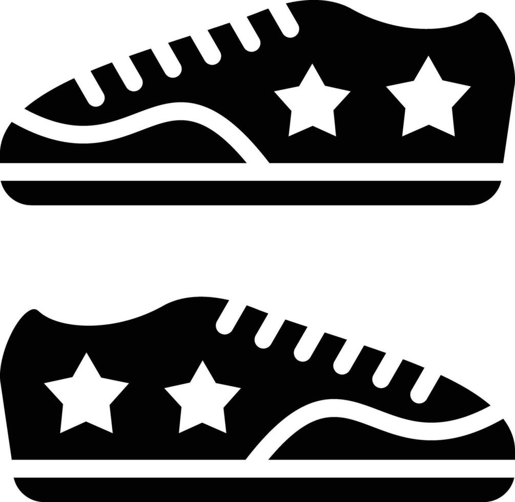 Baby Shoes Vector Icon