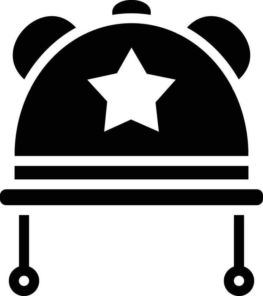 bebé sombrero vector icono