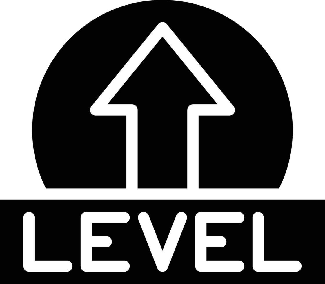 Level Up Vector Icon