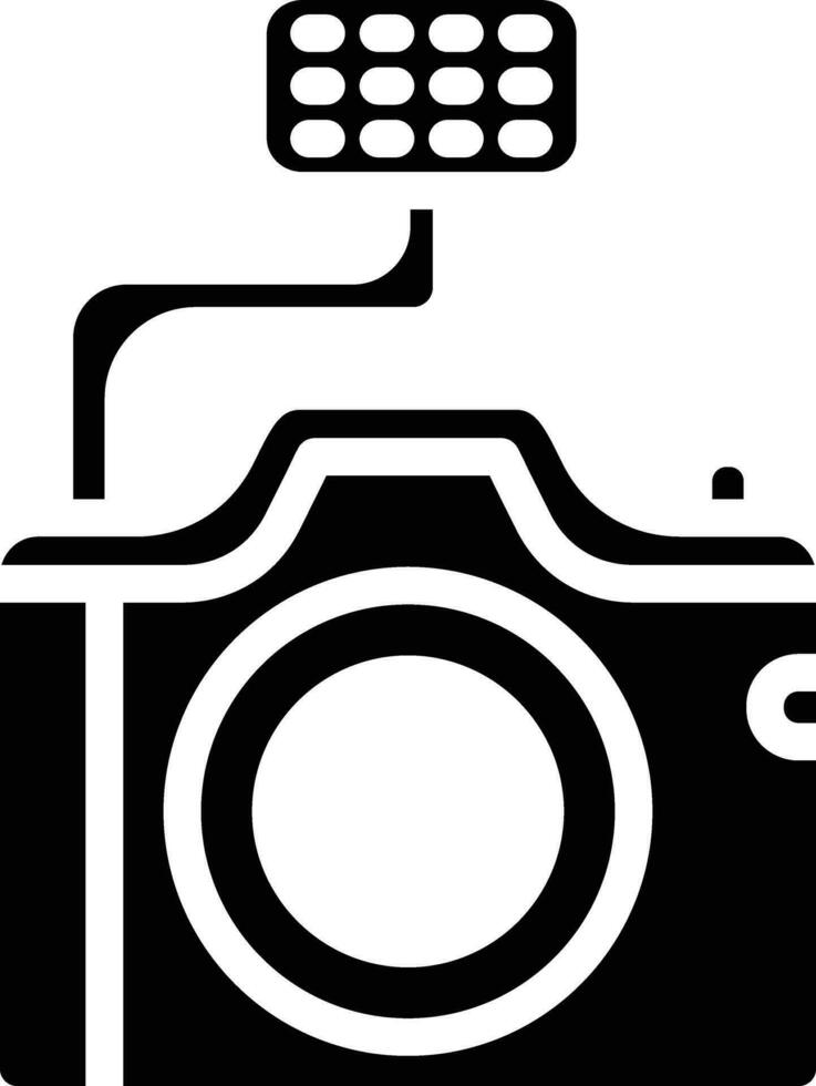 Led Camera Vector Icon