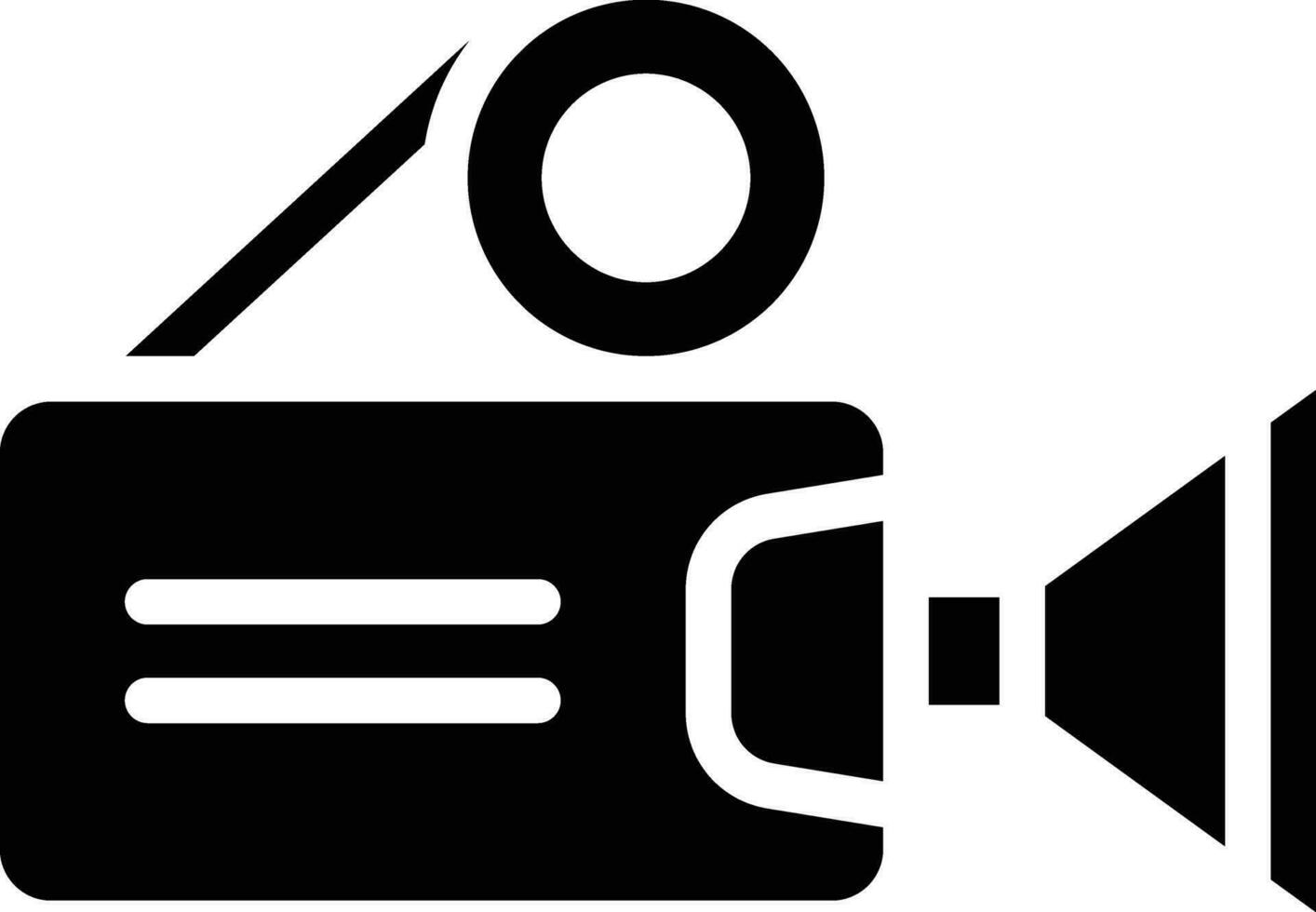 Film Camera Vector Icon