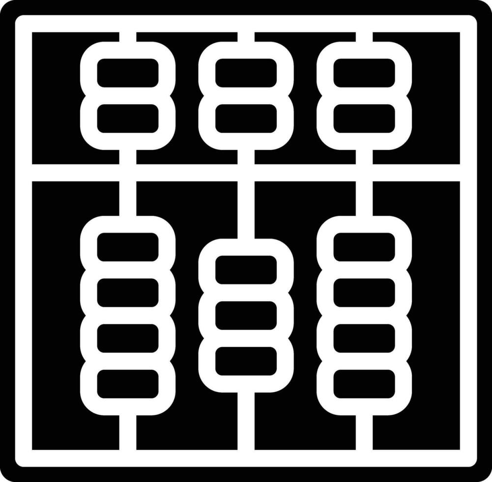 Abacus Vector Icon