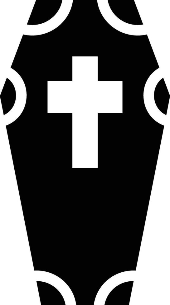 Coffin Vector Icon