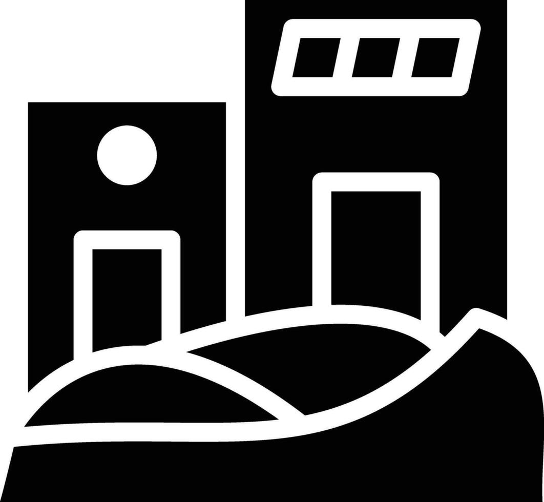 Desert House Vector Icon