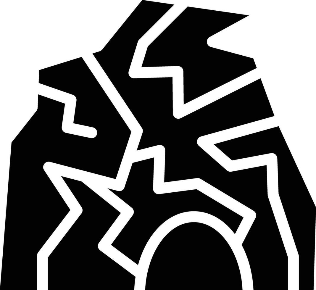 Desert Cave Vector Icon
