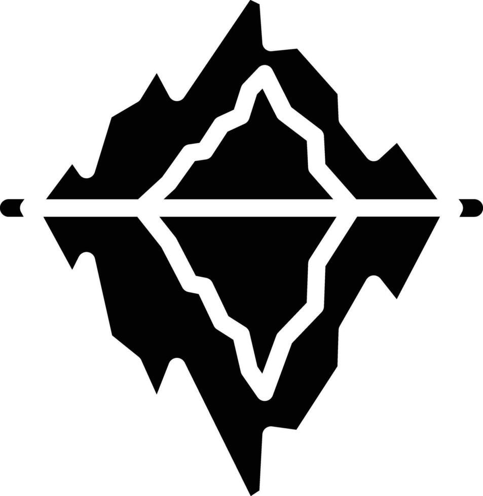 Iceberg Vector Icon
