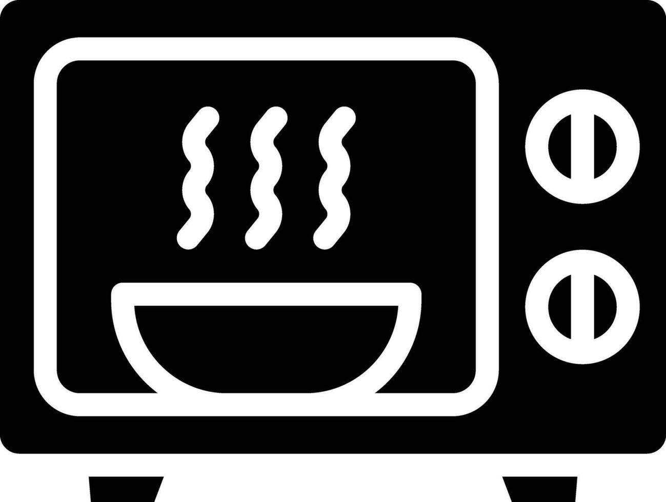 Microwave Vector Icon