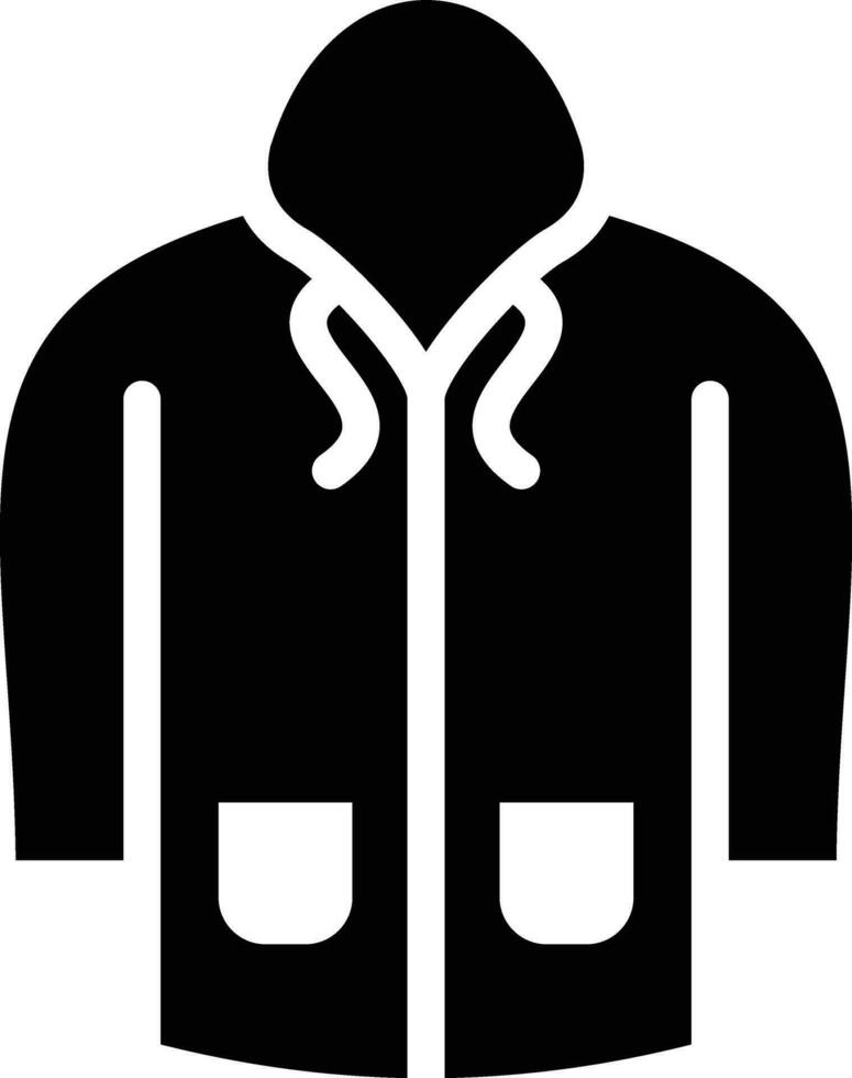 Raincoat Vector Icon