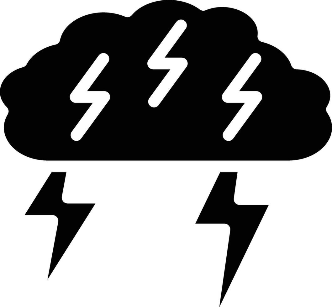 icono de vector de tormenta