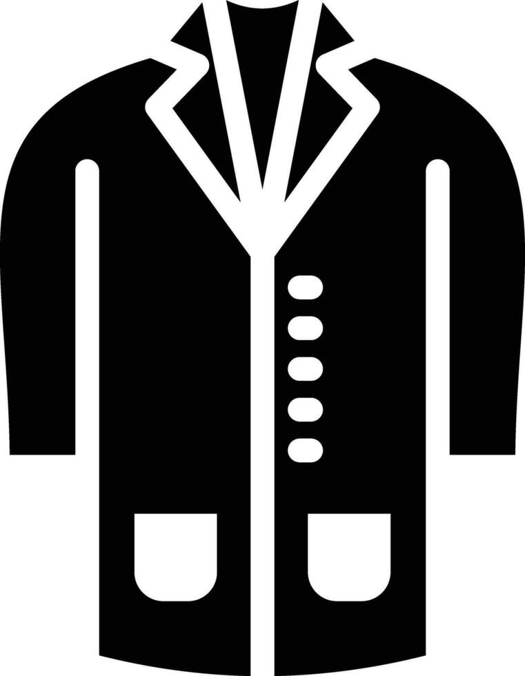 Long Coat Vector Icon