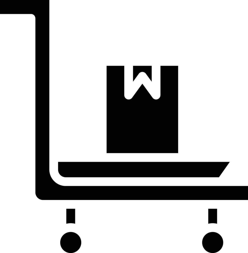 Trolley Vector Icon