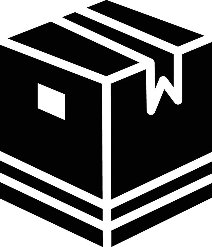 Package Box Vector Icon