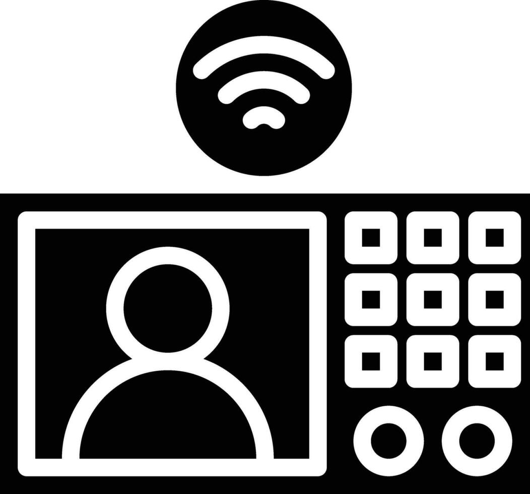 Intercom Vector Icon