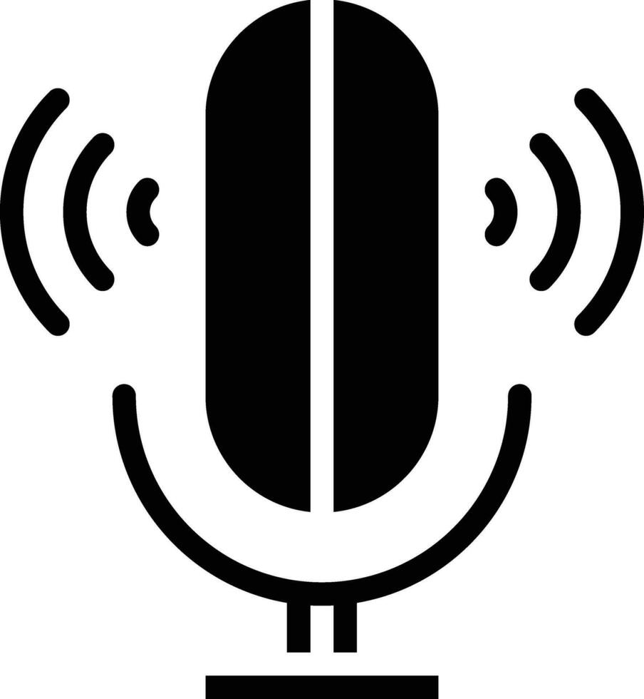 Voice Control Vector Icon
