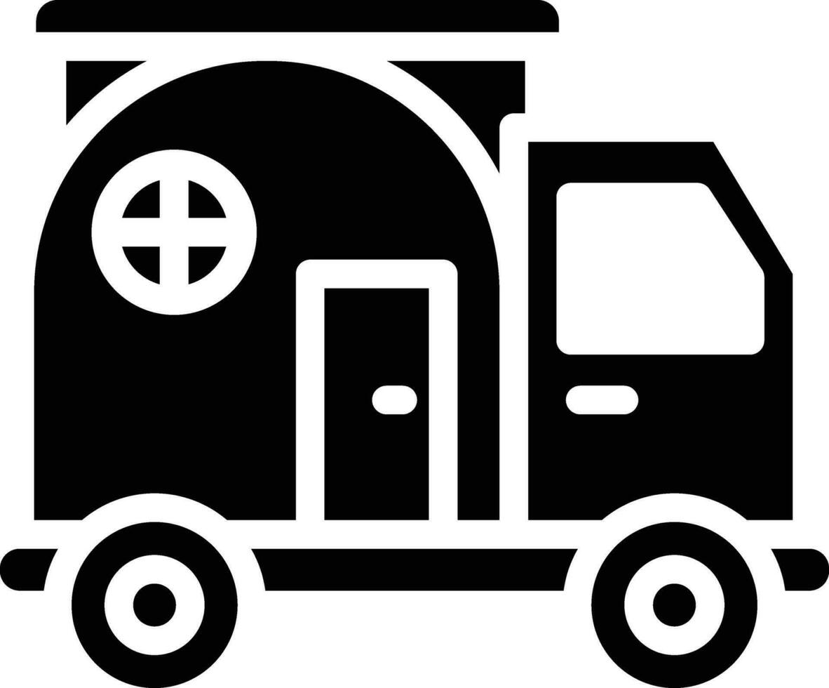 Caravan Vector Icon