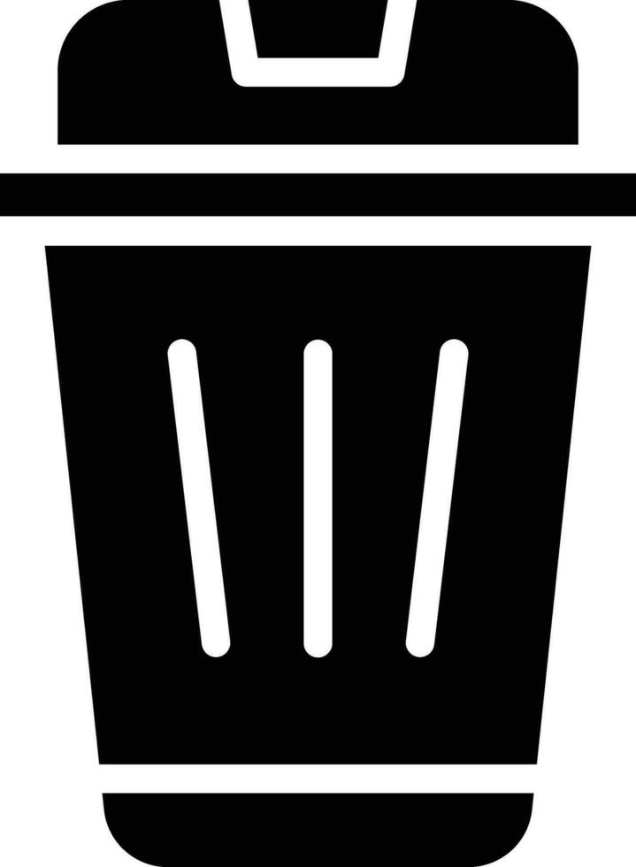 Trash Bin Vector Icon