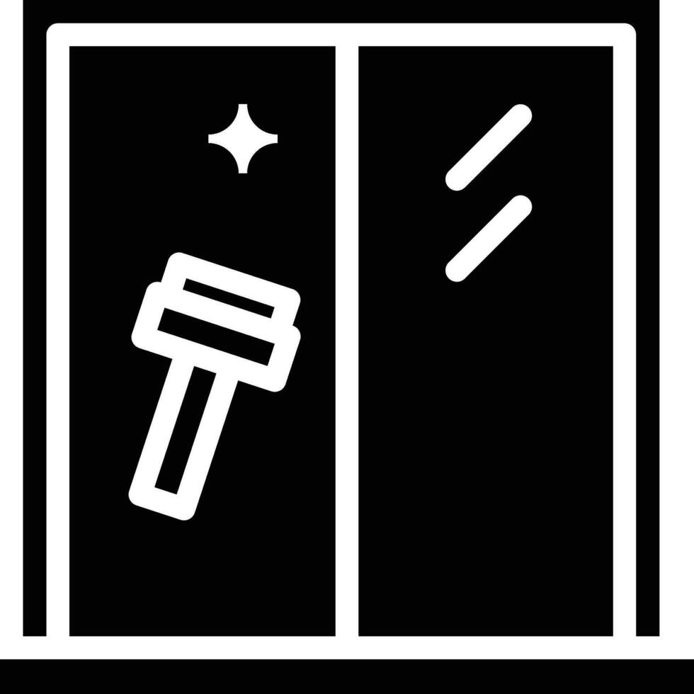 Cleaning Window Vector Icon