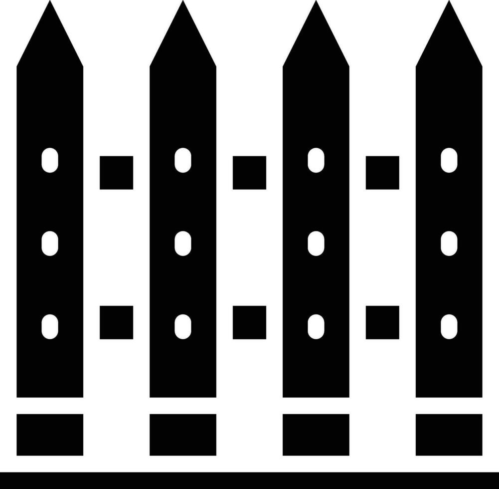 Fence Vector Icon