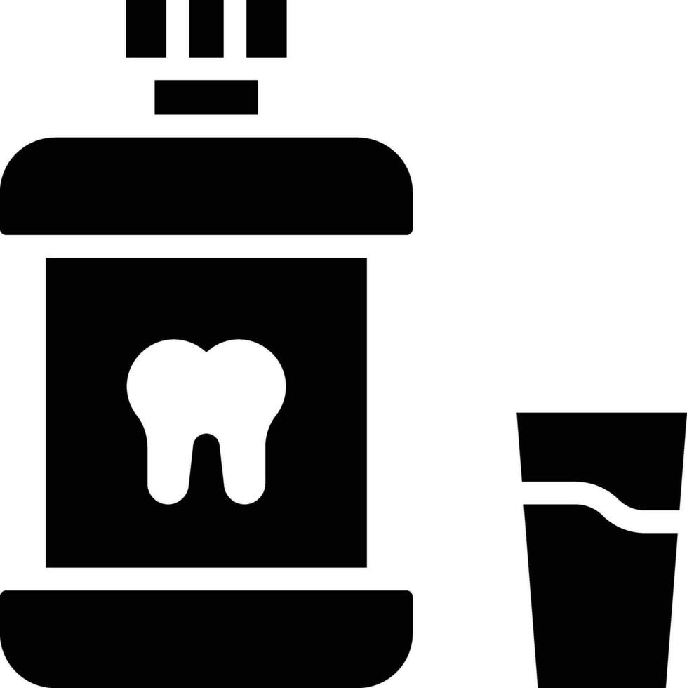 Mouthwash Vector Icon