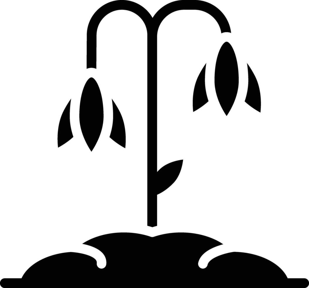 Snowdrop Vector Icon