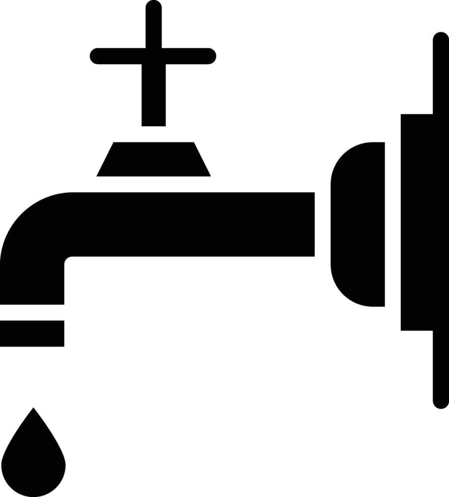 Water Tap Vector Icon