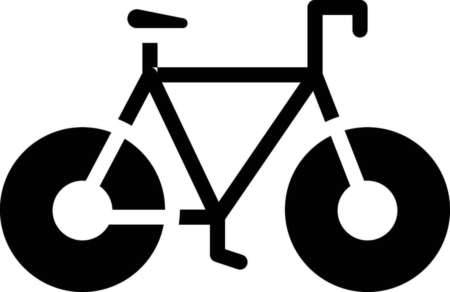 primavera bicicleta vector icono