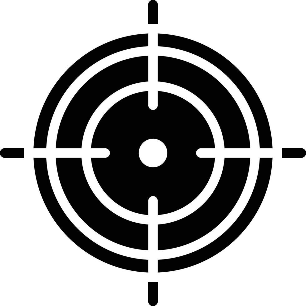 Shoot Target Vector Icon