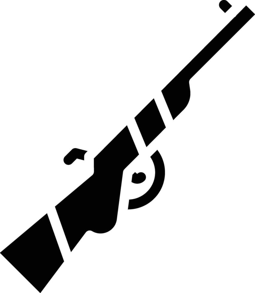 rifle vector icono