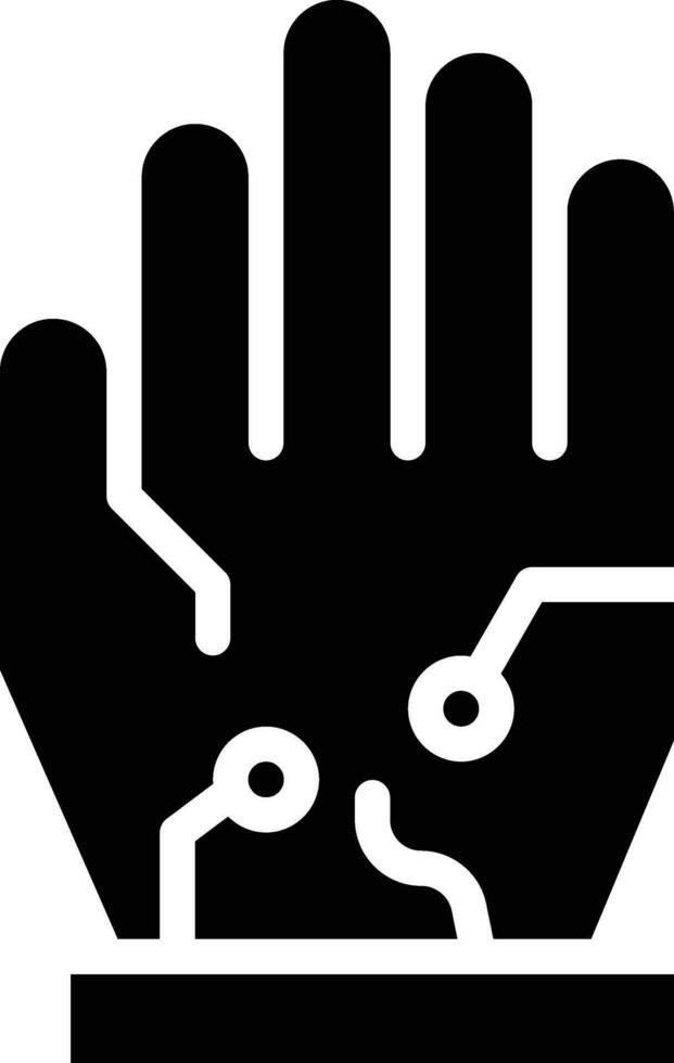 Wired Gloves Vector Icon