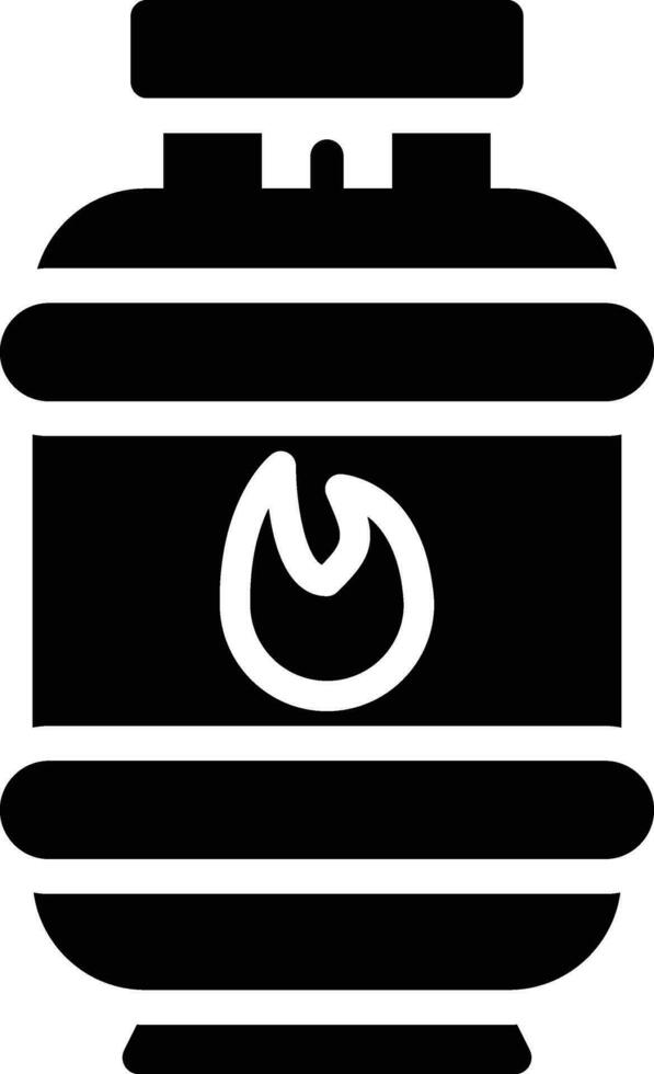 Gas Cylinders Vector Icon