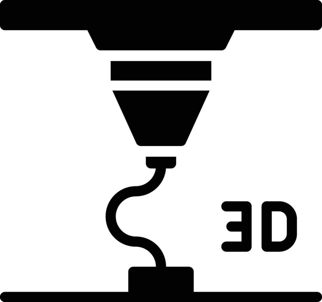 Ingenieria impresora vector icono