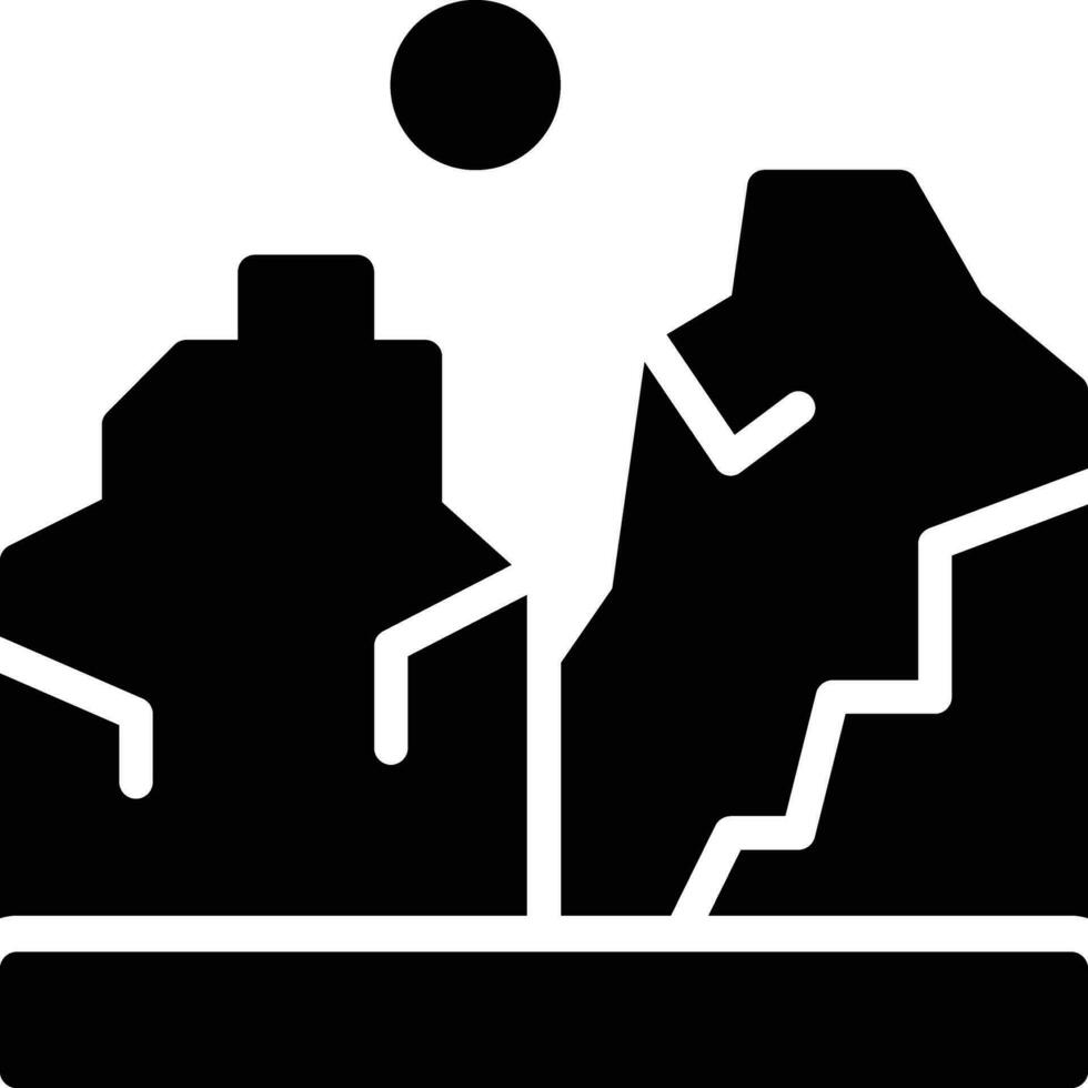 Rocky Mountains Vector Icon