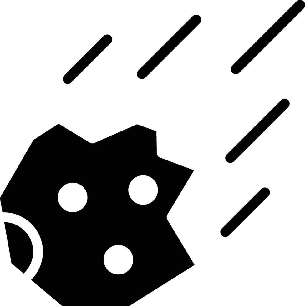 Asteroid Vector Icon