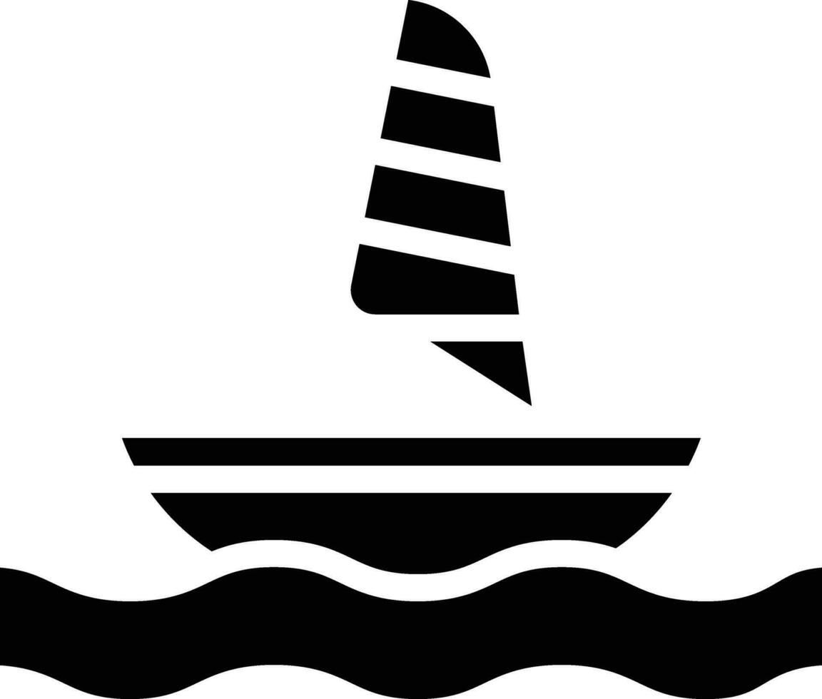 Windsurf Vector Icon