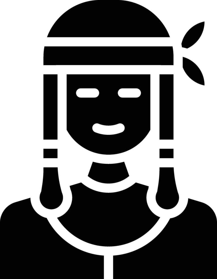 Native American Vector Icon