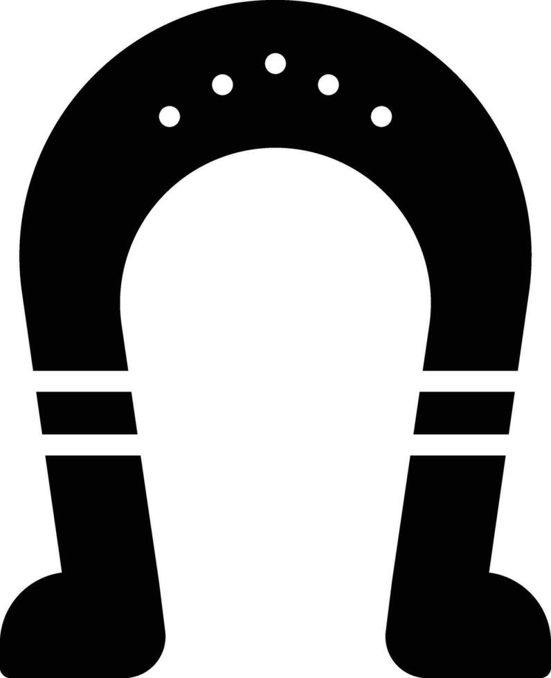 Horseshoe Vector Icon