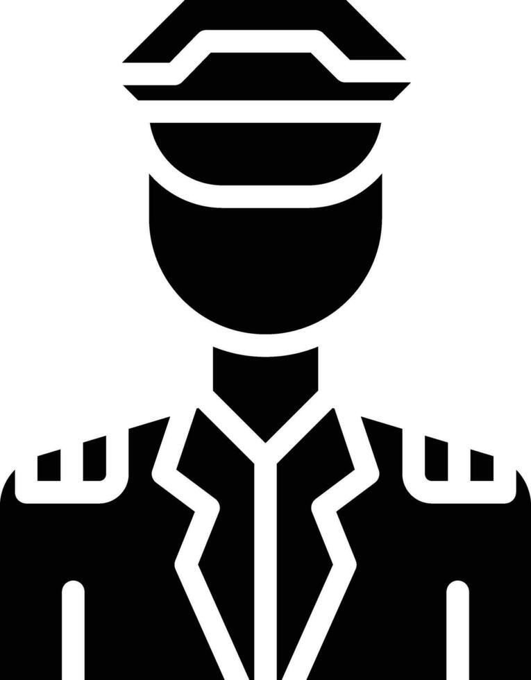 icono de vector piloto